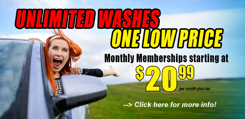 Unlimited Wash Club Membership