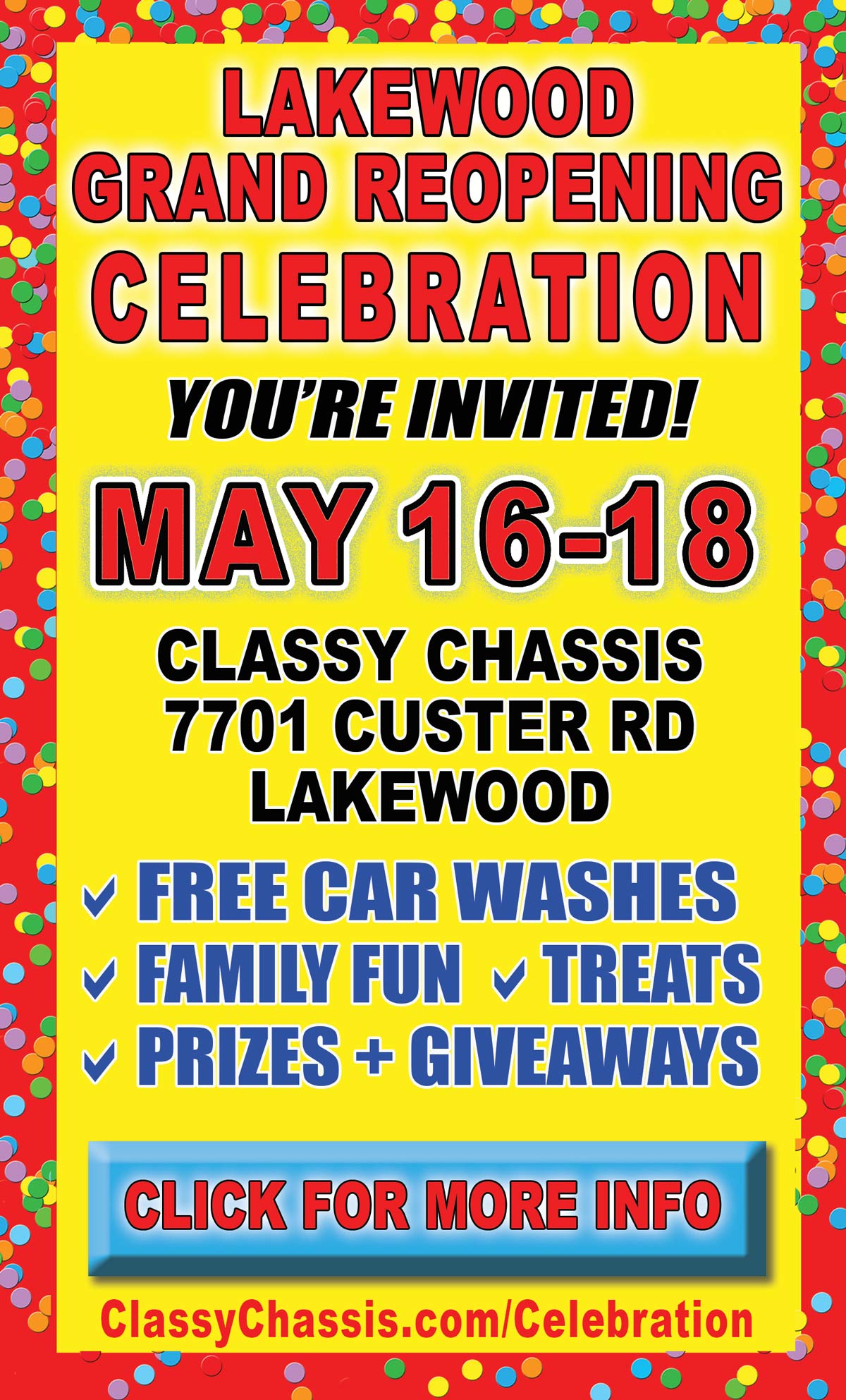 Lakewood Grand Reopening Celebration